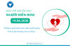 Ngày thế giới tôn vinh người hiến máu 14/6: Tri ân những nghĩa cử cao đẹp