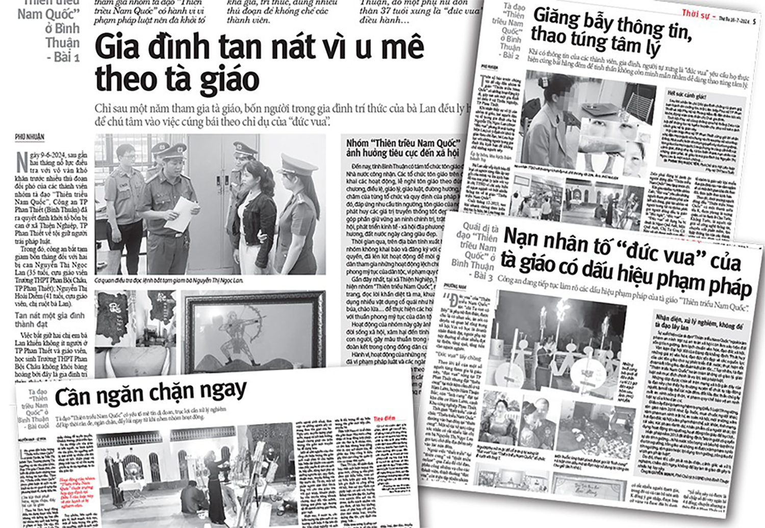 Đẩy mạnh tuyên truyền, ngăn chặn các hoạt động “tà đạo” xâm nhập học đường