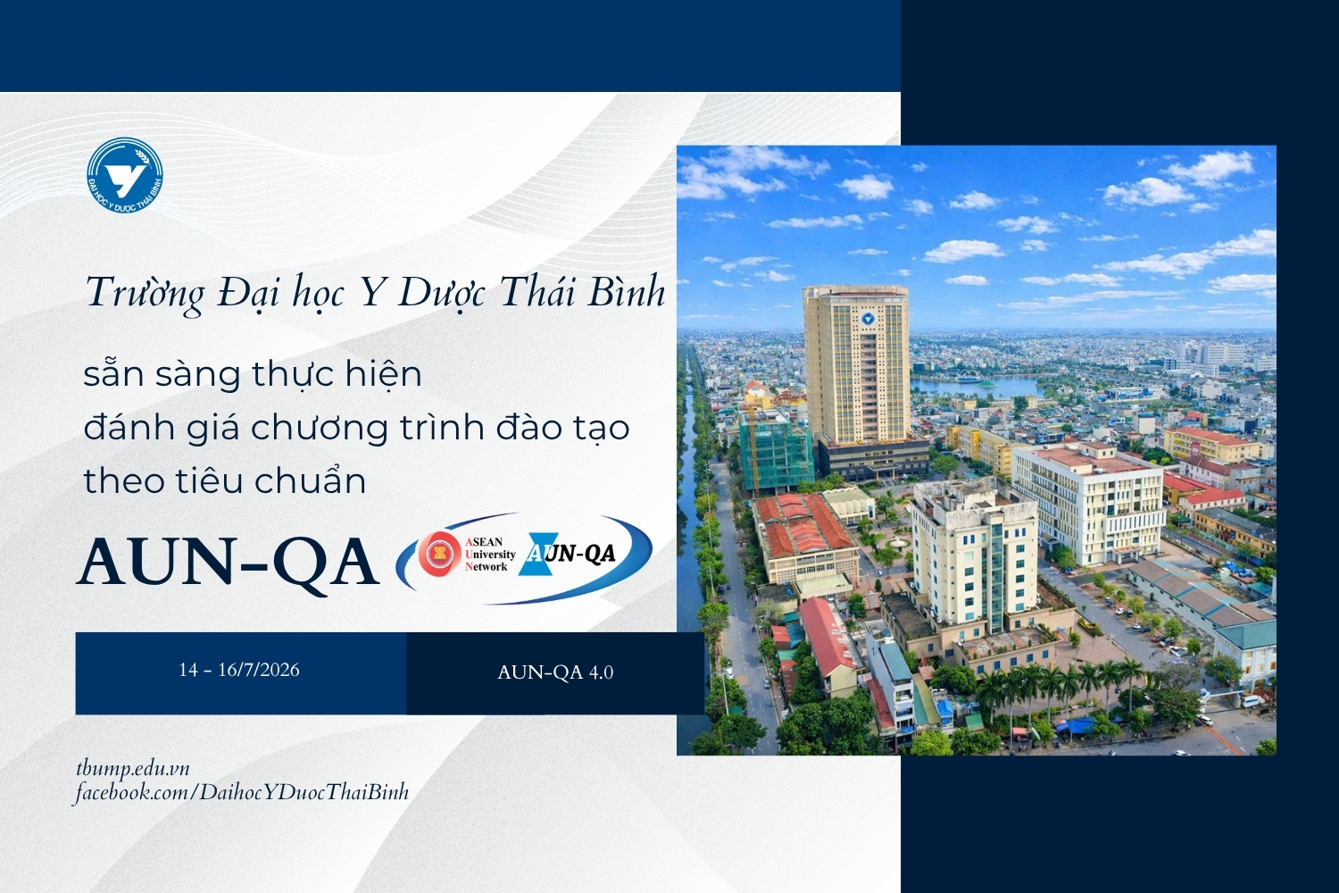 Trường Đại học Y Dược Thái Bình sẵn sàng thực hiện đánh giá chương trình đào tạo theo tiêu chuẩn AUN-QA