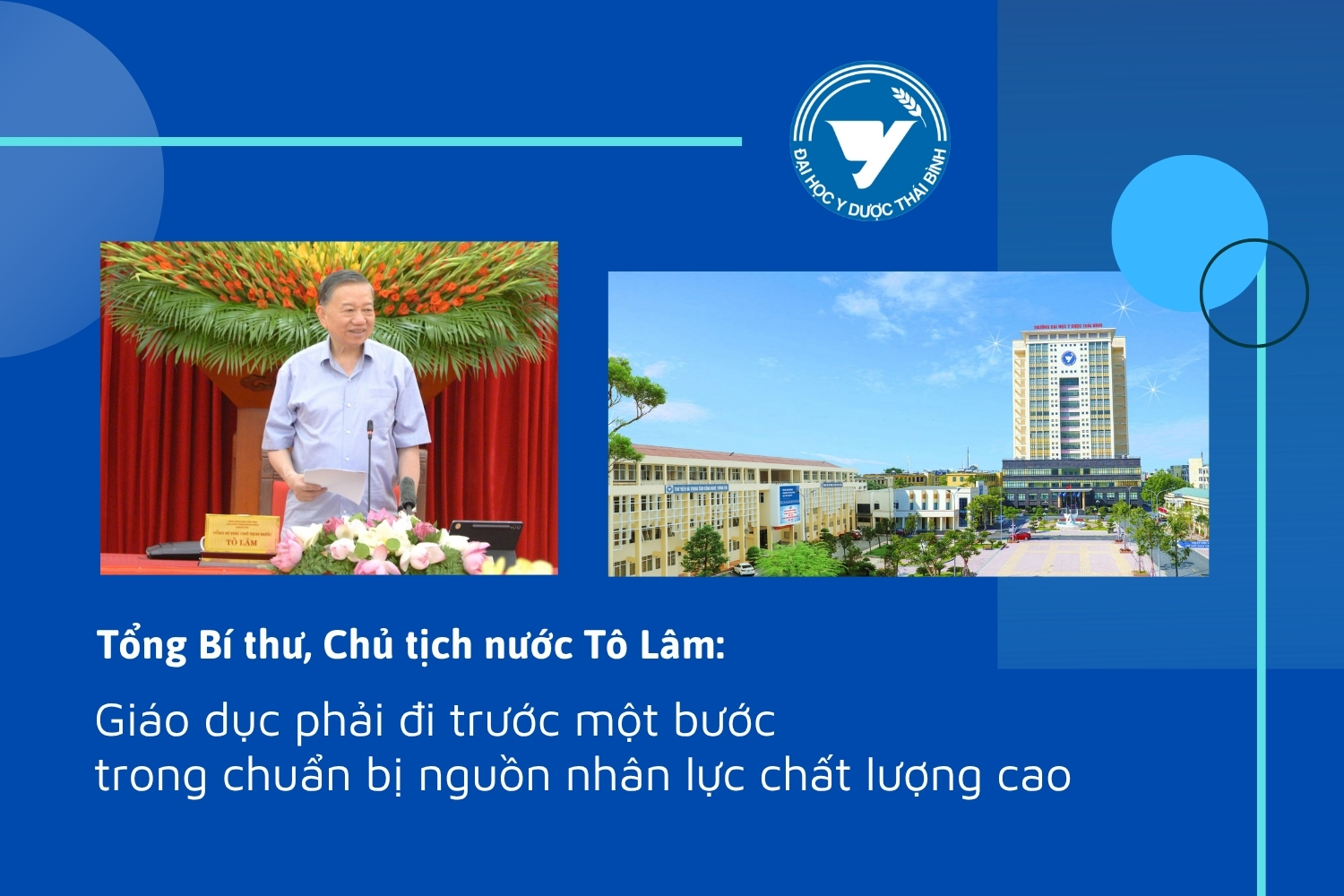 Giáo dục phải đi trước một bước trong chuẩn bị nguồn nhân lực chất lượng cao