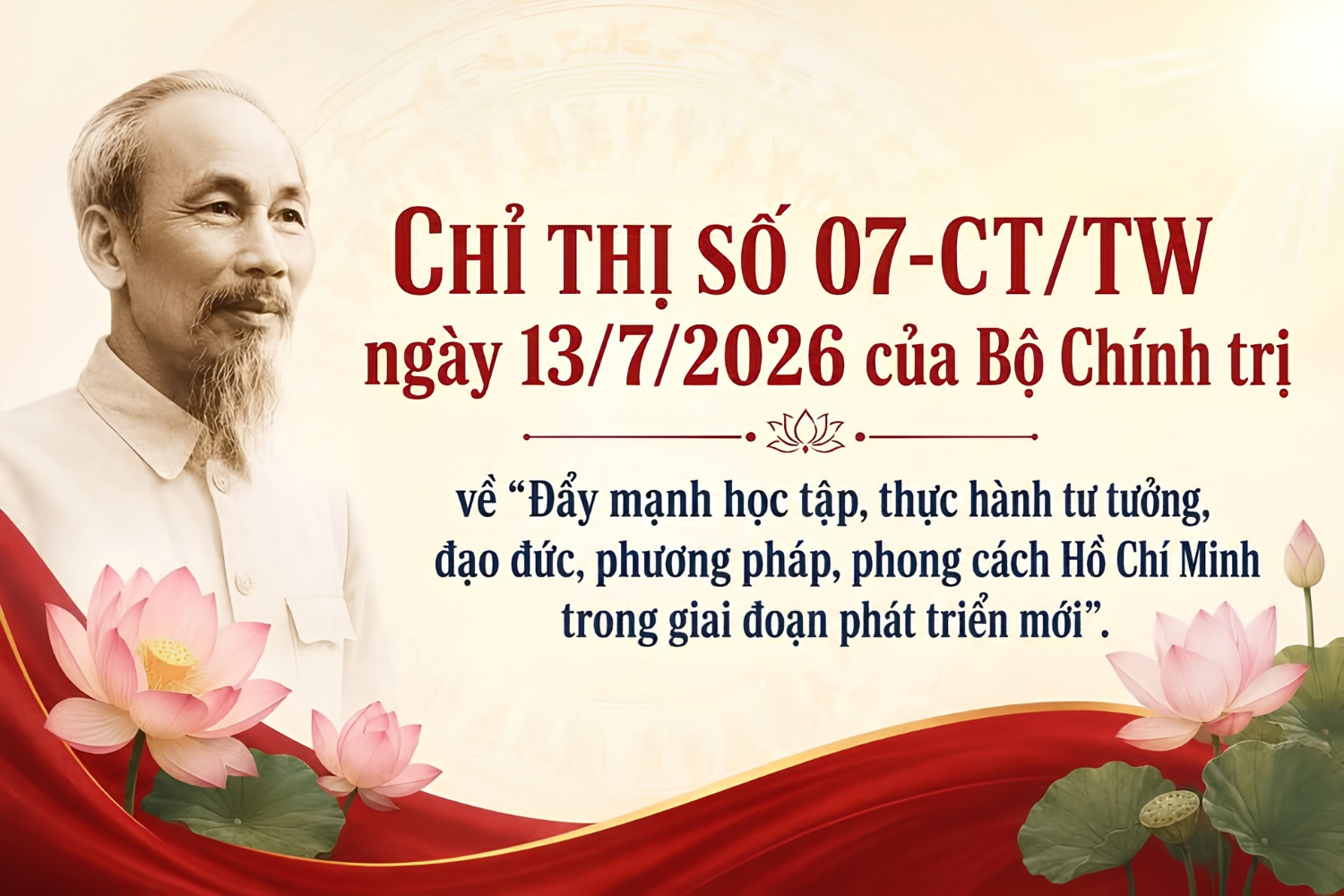 Đẩy mạnh học tập, thực hành tư tưởng, đạo đức, phương pháp, phong cách Hồ Chí Minh trong giai đoạn phát triển mới