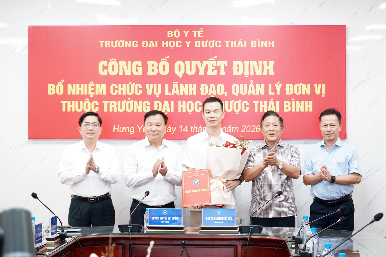 Công bố Quyết định bổ nhiệm Phó Trưởng phòng Quản lý đào tạo Sau đại học