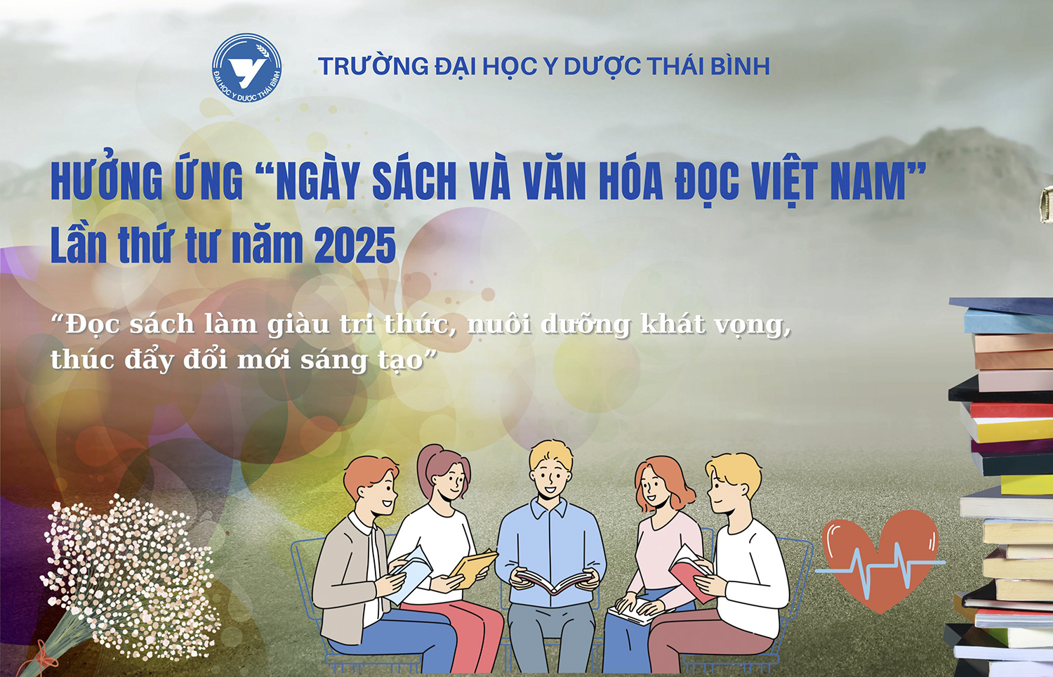 Hưởng ứng “Ngày sách và Văn hóa đọc Việt Nam” lần thứ tư năm 2025