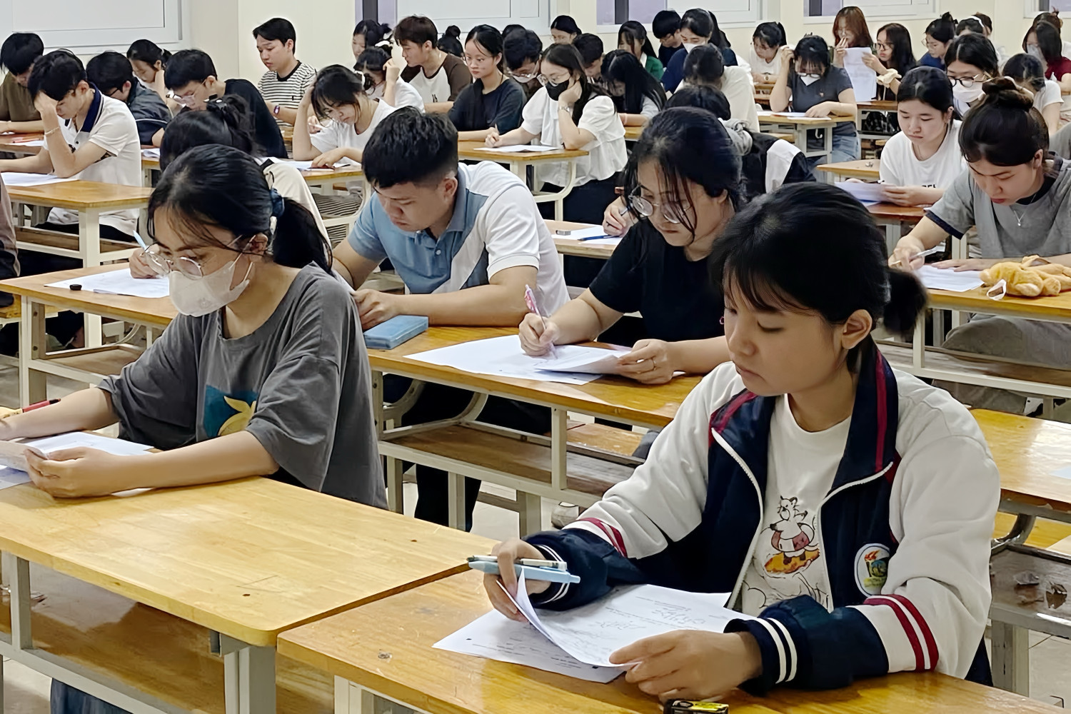 Vòng sơ khảo cuộc thi Olympiad Dược học lần thứ V diễn ra nghiêm túc, đúng quy chế.