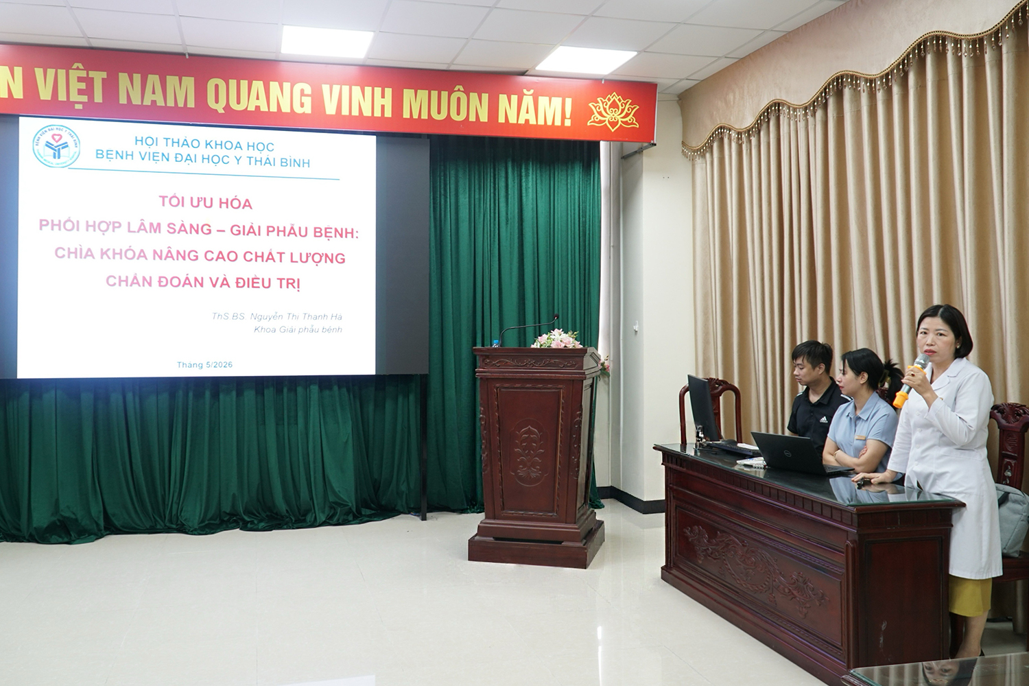 Hội thảo khoa học Cận lâm sàng và giá trị thực tiễn trong chẩn đoán, điều trị